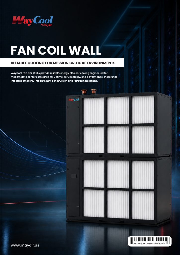 MayAir fan coil wall FCW brochure cover